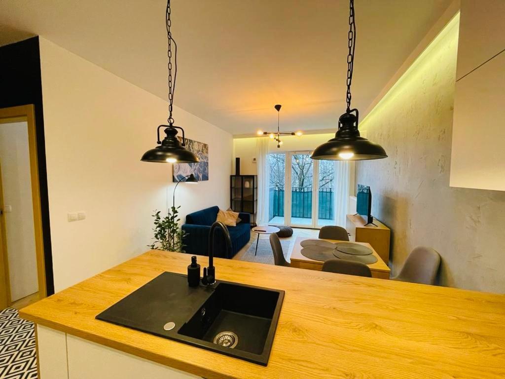 Drewnowska 77 Prime Apartment วูดช์ ภายนอก รูปภาพ